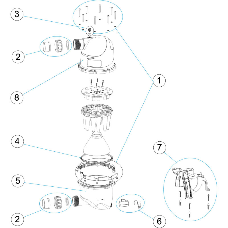 Préfiltre HYDROSPIN COMPACT (MA)