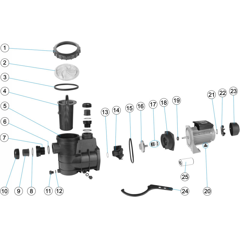 Pompe BERING 0,5 - 0,75 - 1 CV