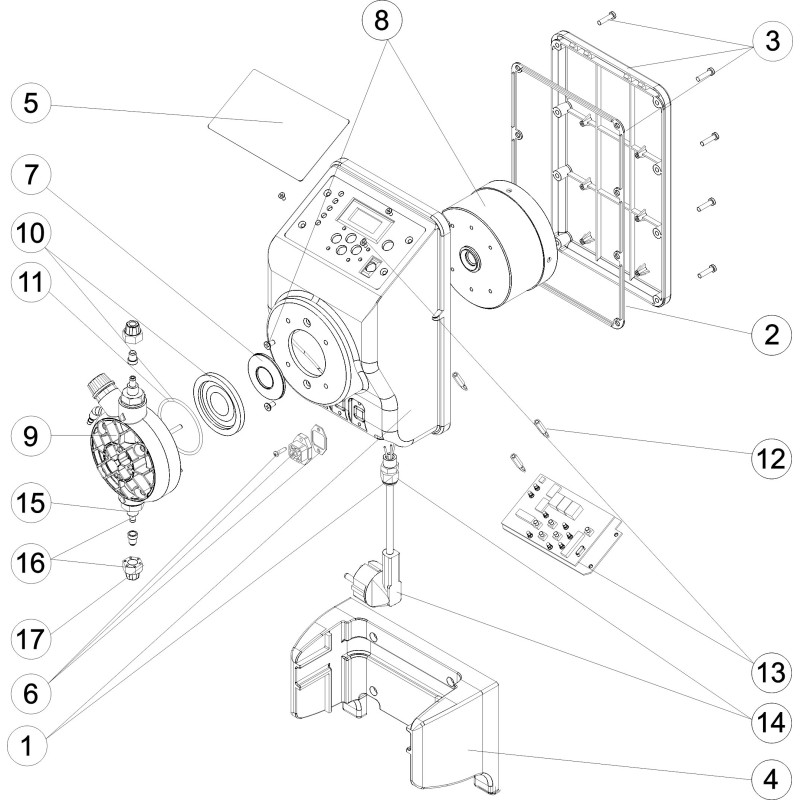 Pompe doseuse EXACTUS proportionnelle