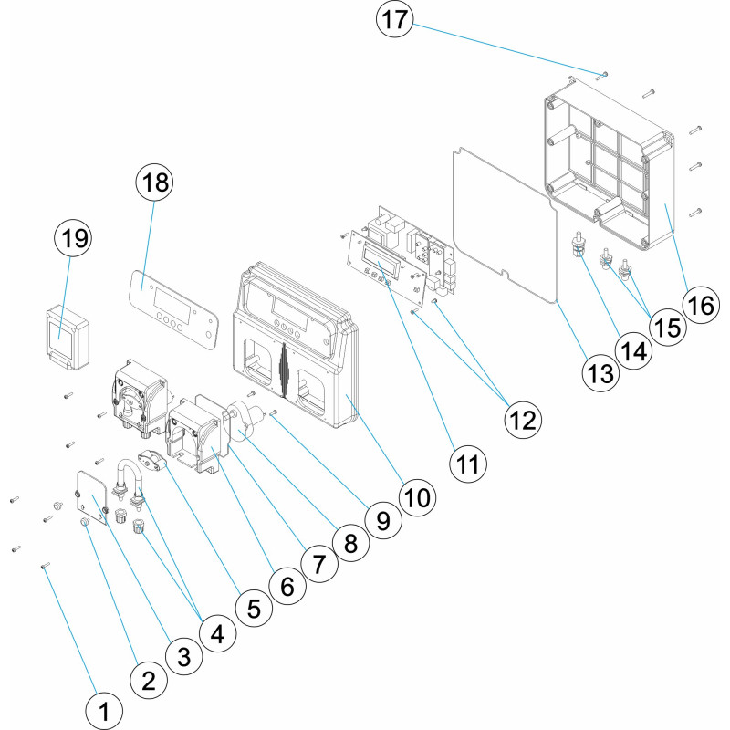 Pompe doseuse DUAL pH-RX