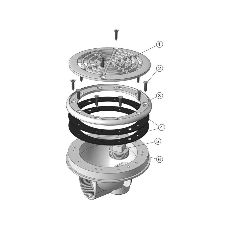 Bonde de Fond Grille Liner