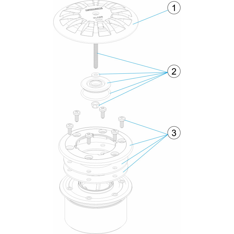 Buse de refoulement  hydraulicité inversée