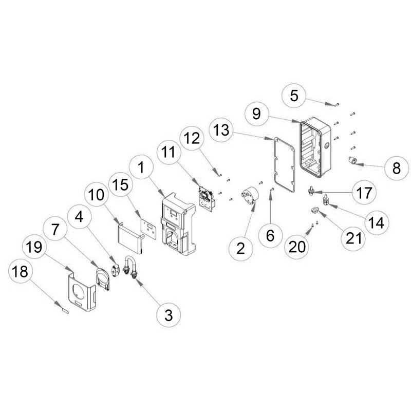 Pompe doseuse LEADER PH WI-FI, RX WI-FI