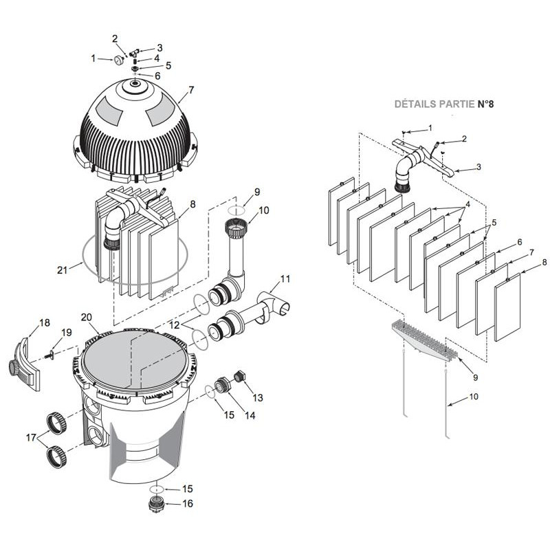 Filtre à Diatomée SYSTEM 3 (Ø826)