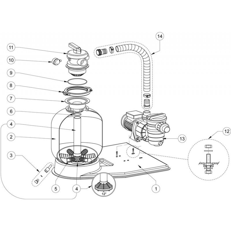 Kit de filtration AZUR