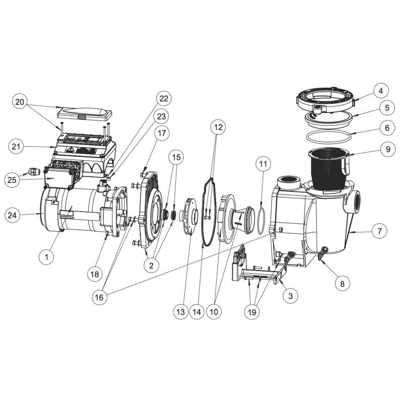 Pompe INTELLIFLO WHISPERFLO VSD-VF