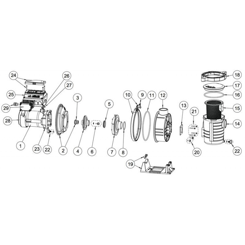 Pompe INTELLIFLO ULTRAFLOW VSD