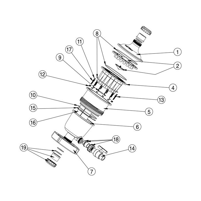 Préfiltre Multicyclone MC12-16