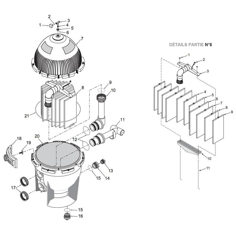 Filtre à Diatomée SYSTEM 3 (Ø724)