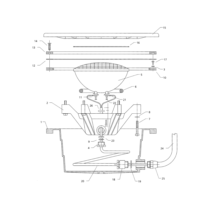 Projecteur 300W
