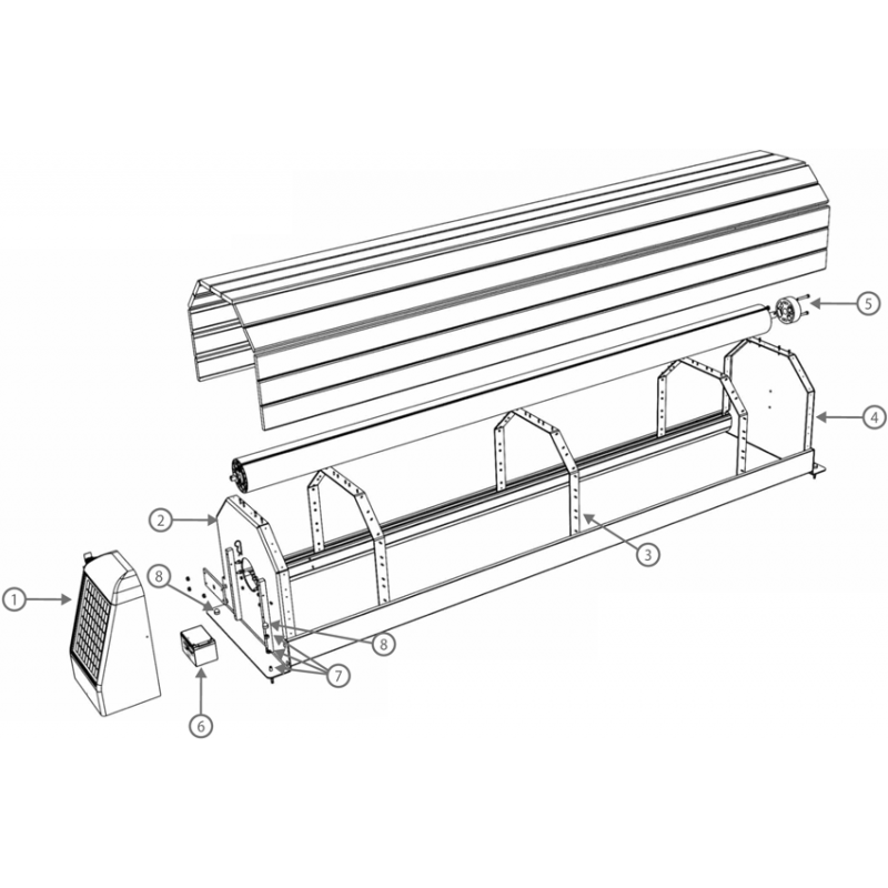 Couverture automatique CAPCIR ECO II SOLAIRE