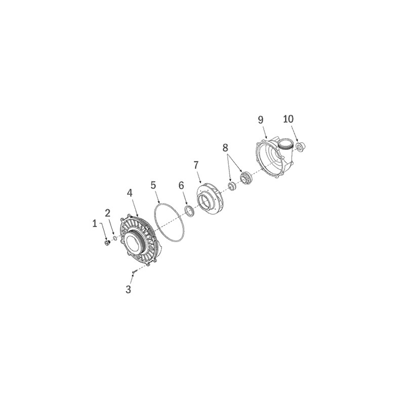Executive 48-Frame wet end replacement parts