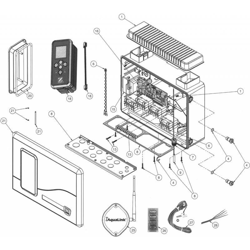 Coffret domotique AQUALINK TRi