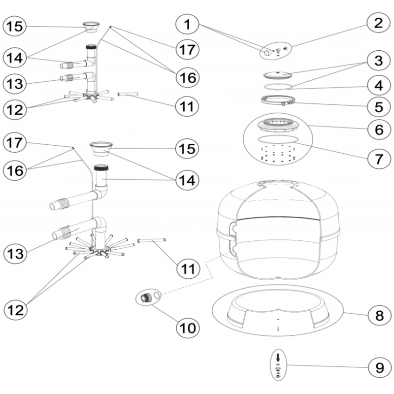 Filtre BERING 2, OCEANIDES TZ, VELA