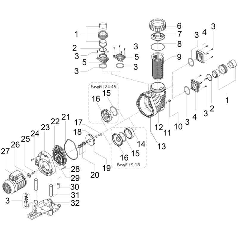 Pompe BADU EASYFIT